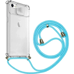 Smart Tech Apple iPhone 7 / iPhone 8 Ip Askılı Şeffaf Kamera Korumalı Kılıf