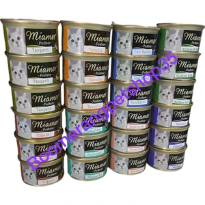 Pastete Ezme Konserve Kedi Maması Karışık Paket 24X85GR