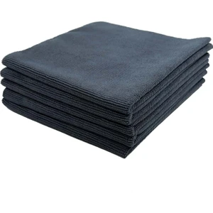 Klın Zero Finish Hd Mikrofiber Lazer Kesim Çok Amaçlı Silme Bez 5'li Paket (Gri) - 40X40CM