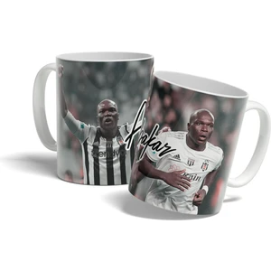 Aboubakar Beşiktaş Baskılı Kupa Bardak