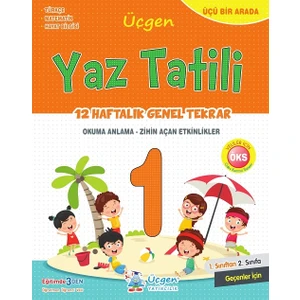 Üçgen 1.sınıf Yaz Tatili 12 Haftalık Tekrar