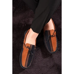 Colore Hakiki Deri Erkek Günlük Ayakkabı, Loafer Ayakkabı, Hafif Ayakkabı, Süet Loafer	