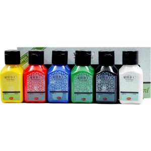 Yıkanabilir Parmak Boyası (Ana Renkler) 6X75ML
