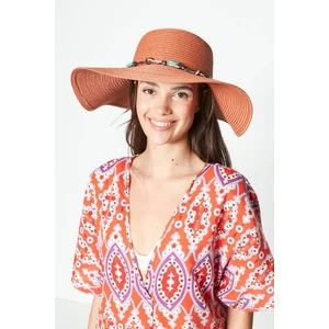 C&City Hasır Plaj Şapkası Y87300-04 Fındık