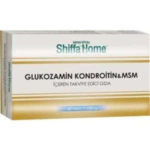 Shiffa Home Glucosamine Chondroitin Msm Tablet 1150mg X 60 Adet (Aksu Vital Glukozamin Tablet)