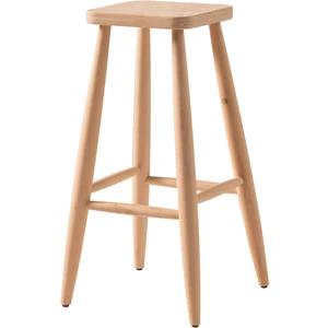 Home Ahşap Kare Bar Tabure Sandalye