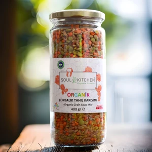 Soul Kitchen Organik Çorbalık Tahıl Karışımı cam 400 gr