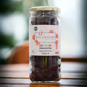 Soul Kitchen Organik Siyah Zeytin 310 gr