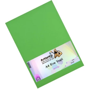 Yeşil Eva A4 20X30 5 Adet Artlantis Eva 20*30