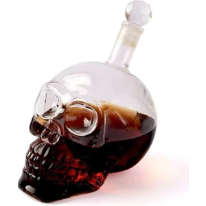 Kuru Kafa Tasarım Cam Şişe Sürahi 550 ml