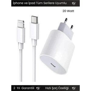 iPhone Uyumlu Hızlı Şarj Aleti Kablo Adaptör Seti(X 11 12 13 14 Pro Max Uyumlu)