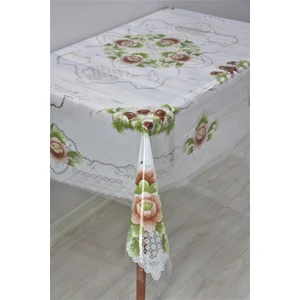 Dede Ev Tekstil  Silinebilir Şeffaf Pvc Muşamba Masa Örtüsü 120 x 155