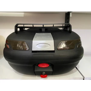 Çanta Sl-45 Bagaj+Sırt Dayama Full Siyah Reflektörlü