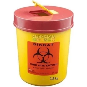 Tıbbi Atık Kovası 1.3lt - 20 Adet