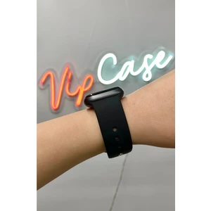 Vip Case 38mm-40mm-41mm 1 2 3 4 5 6 7 8 9 10 ve SE Serileri ile Uyumlu Apple Watch Silikon Kordon
