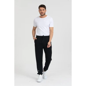 Erkek Regular Paçası Lastikli Cepli Basic 2 Iplik  Eşofman Altı