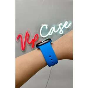 Vip Case 38mm-40mm-41mm 1 2 3 4 5 6 7 8 9 10 ve SE Serileri ile Uyumlu Apple Watch Silikon Kordon