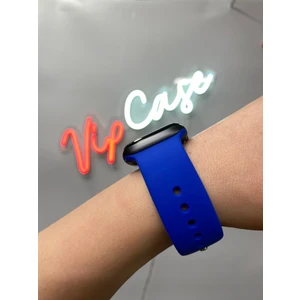 Vip Case 38mm-40mm-41mm 1 2 3 4 5 6 7 8 9 10 ve SE Serileri ile Uyumlu Apple Watch Silikon Kordon