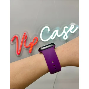 Vip Case 38mm-40mm-41mm 1 2 3 4 5 6 7 8 9 10 ve SE Serileri ile Uyumlu Apple Watch Silikon Kordon