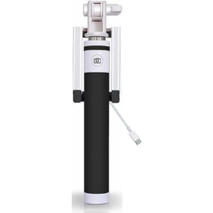 SR342 Katlanabilir Type-C Selfie Stick Çubuğu Siyah