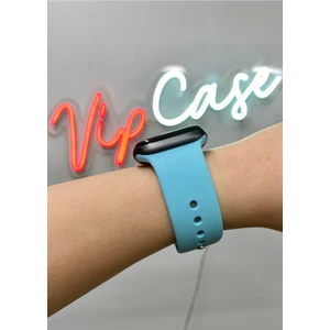 Vip Case 38mm-40mm-41mm 1 2 3 4 5 6 7 8 9 10 ve SE Serileri ile Uyumlu Apple Watch Silikon Kordon