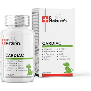 Dr. Natures Dog Cardiac Köpek Kalp Yetmezliği Besin Takviyesi (75 Tablet)