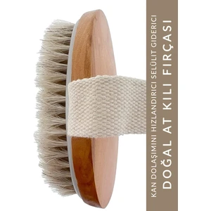 Doğal At Kılı Fırça Peeling Etkisiyle Ahşap Malzemeden Üretilmiştir