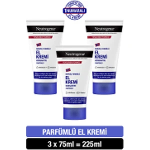 Norveç Formülü El Kremi Parfümlü 75 ml x3