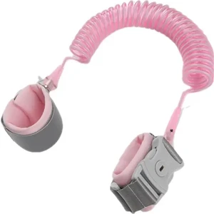 Çocuk Dolaşma Önleyici Bileklikçocuk Dolaşma Önleyici Kemer, Anahtar Kilitli Çekme Halatı ile (Yurt Dışından)