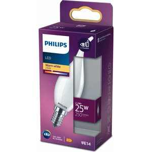 PHILIPS FILAMENT 25W E14 İNCE DUYLU MUM AMPUL SARI IŞIK