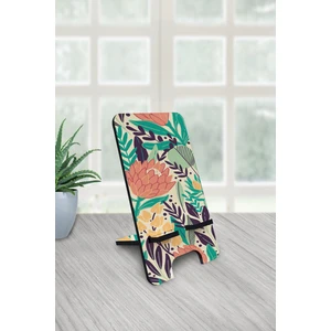 Tulip Flowers Telefon & Tablet Tutacağı Ahşap Masaüstü Standı