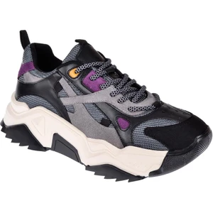 Kadın Spor Ayakkabı Sneaker SMS-65137   SİYAH MOR
