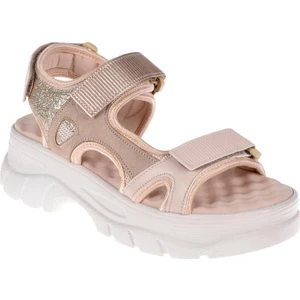 Sms Cırtlı Comfort Kadın Sandalet SMS-4740   BEJ