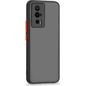 Xiaomi Redmi K60 / Redmi K60 Pro London Serisi Darbeye Dayanıklı Kılıf - Siyah AL3415