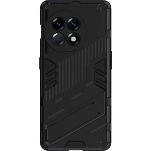 Oneplus 11 Global Matrix Serisi Armor Standlı Perfect Koruma Kılıf - Siyah AL3416