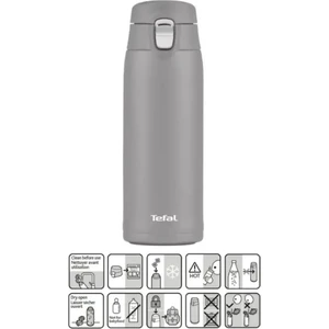 Light Mug Termos Ultra Hafif Gri 193 gr 400 ml