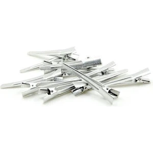 40 Adet Alüminyum Saç Pens-Kuaför Fön Pens, Toka