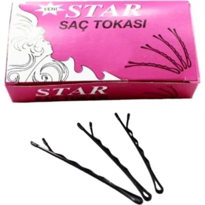 Aktuel 125 Adet Siyah Topuzlu Tel Toka