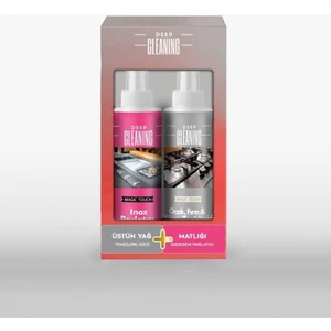 Deep Cleaning Ocak Fırın & Yüzey Temizleyici + Inox Parlatıcı 2’li Set 250 ml