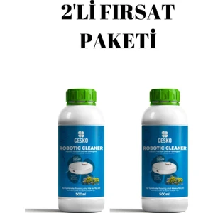 Robot Süpürge Deterjanı Çiçek Bahçesi Kokulu 2X500 ml