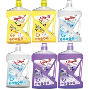 Yüzey Temizleyici 2,5 Lt Portakal & Limon 2 Adet Beyaz Sabun 2 Adet Menekşe & Yasemin 2 Adet