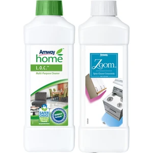 Home L.o.c. Çok Amaçlı Temizleyici 1 Litre + Zoom Konsantre Sprey Temizleyici 1 Litre