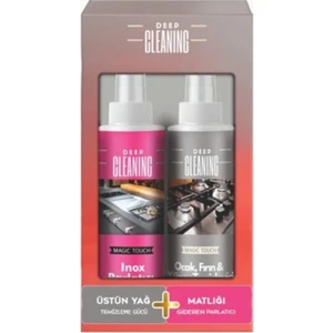 Deepcleaning Ocak Fırın & Yüzey Temizleyici + Inox Parlatıcı