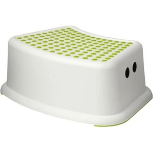 IKEA Çocuk Tabure 37X13 cm Meridyendukkan ,tuvalet Basamağı,oturak Yeşil-Beyaz Kaydırmaz Taban Tabure Banyo