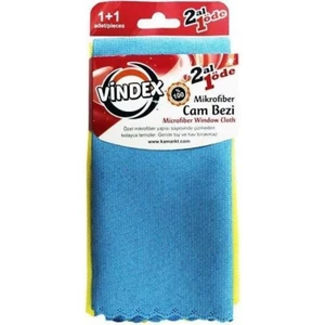 Mikrofiber Cam Bezi 2'li