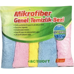 Mikrofiber Temizlik Bezi 40*40 cm 5'li