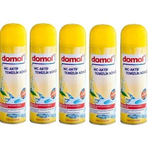 Tuvalet Temizleme Köpüğü Limon 500 ml x 5