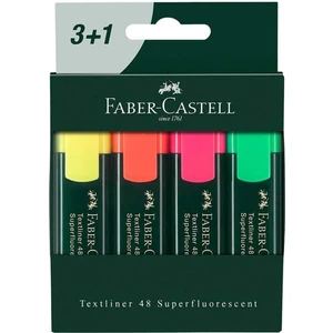 Faber Castell Faber-Castell Textliner Fosforlu Kalem 3+1
