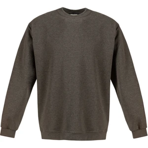 Sweatshirt Bisiklet Yaka Antrasit Melanj