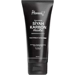 Homm Bitkisel Homm Kozmetik Homm Life Soyulabilir Siyah Karbon Maske 100ML Cb 2205